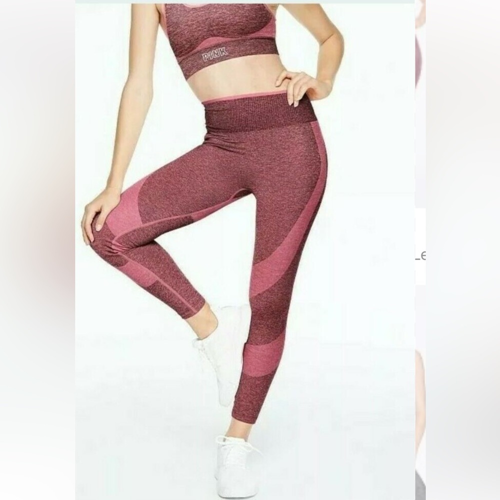Pink Victoria’s Secret Women’s Activewear Seamless Leggings XS - Picture 1 of 9